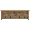 Vegghengt kleshenger artisan eik 75 x 16 x 26 cm Konstruert tre
