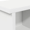 Vegghengt kleshenger Hvit 100 x 16 x 26 cm Konstruert tre