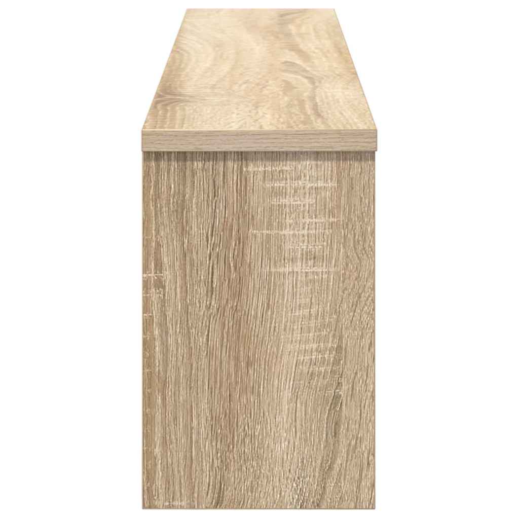 Vegghengt kleshenger Sonoma eik 100 x 16 x 26 cm Konstruert tre