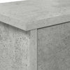 Vegghengt kleshenger Betonggrå 50 x 20 x 30 cm Konstruert tre
