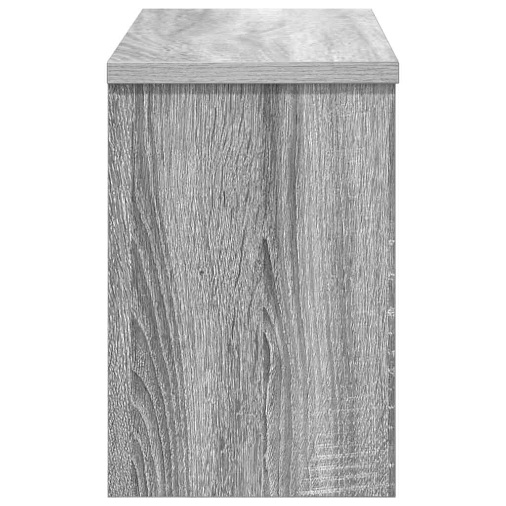 Vegghengt kleshenger Grå Sonoma 50 x 20 x 30 cm Konstruert tre