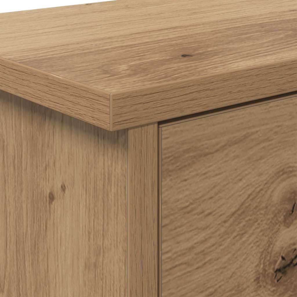 Vegghengt kleshenger Artisan Eik 50 x 20 x 30 cm Konstruert tre