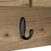Vegghengt kleshenger artisan eik 50 x 20 x 30 cm Konstruert tre