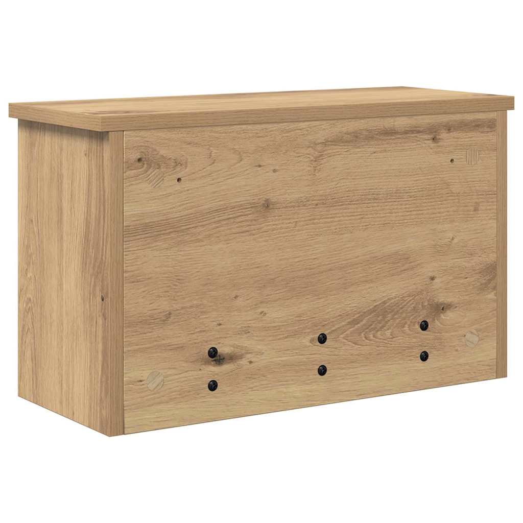 Vegghengt kleshenger Artisan Eik 50 x 20 x 30 cm Konstruert tre