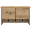 Vegghengt kleshenger artisan eik 50 x 20 x 30 cm Konstruert tre
