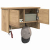 Vegghengt kleshenger artisan eik 50 x 20 x 30 cm Konstruert tre