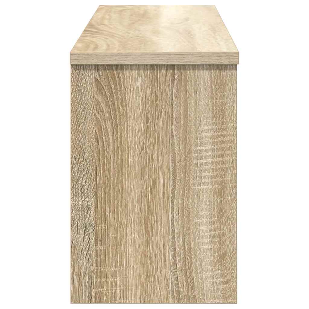 Vegghengt kleshenger Sonoma eik 80 x 20 x 30 cm Konstruert tre