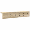Vegghengt kleshenger med hylle Sonoma eik 60 x 10.5 x 10.5 cm