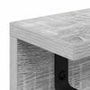 Vegghengt kleshenger med hylle Grå sonoma 60 x 10.5 x 10.5 cm