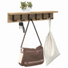 Vegghengt kleshenger med hylle artisan eik 60 x 10.5 x 10.5 cm