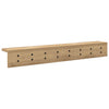 Vegghengt kleshenger med hylle artisan eik 80 x 10.5 x 10.5 cm