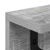 Vegghengt kleshenger med hylle Grå sonoma 100 x 10.5 x 10.5 cm