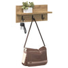 Vegghengt kleshenger med hylle artisan eik 40 x 10.5 x 18 cm