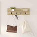 Vegghengt kleshenger Veggmontert Sonoma eik 60 x 10,5 x 18 cm