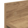 Vegghengt kleshenger med hylle artisan eik 60 x 10.5 x 18 cm