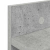 Vegghengt kleshenger Betonggrå 80 x 10.5 x 18 cm Konstruert tre