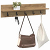 Vegghengt kleshenger med hylle artisan eik 80 x 10.5 x 18 cm