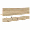 Vegghengt kleshenger Sonoma eik 90 x 15 x 36 cm Konstruert tre