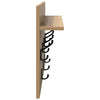 Vegghengt kleshenger artisan eik 60 x 40 x 12 cm Konstruert tre