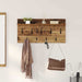 Vegghengt kleshenger Veggmontert Gammelt tre 80 x 40 x 12 cm