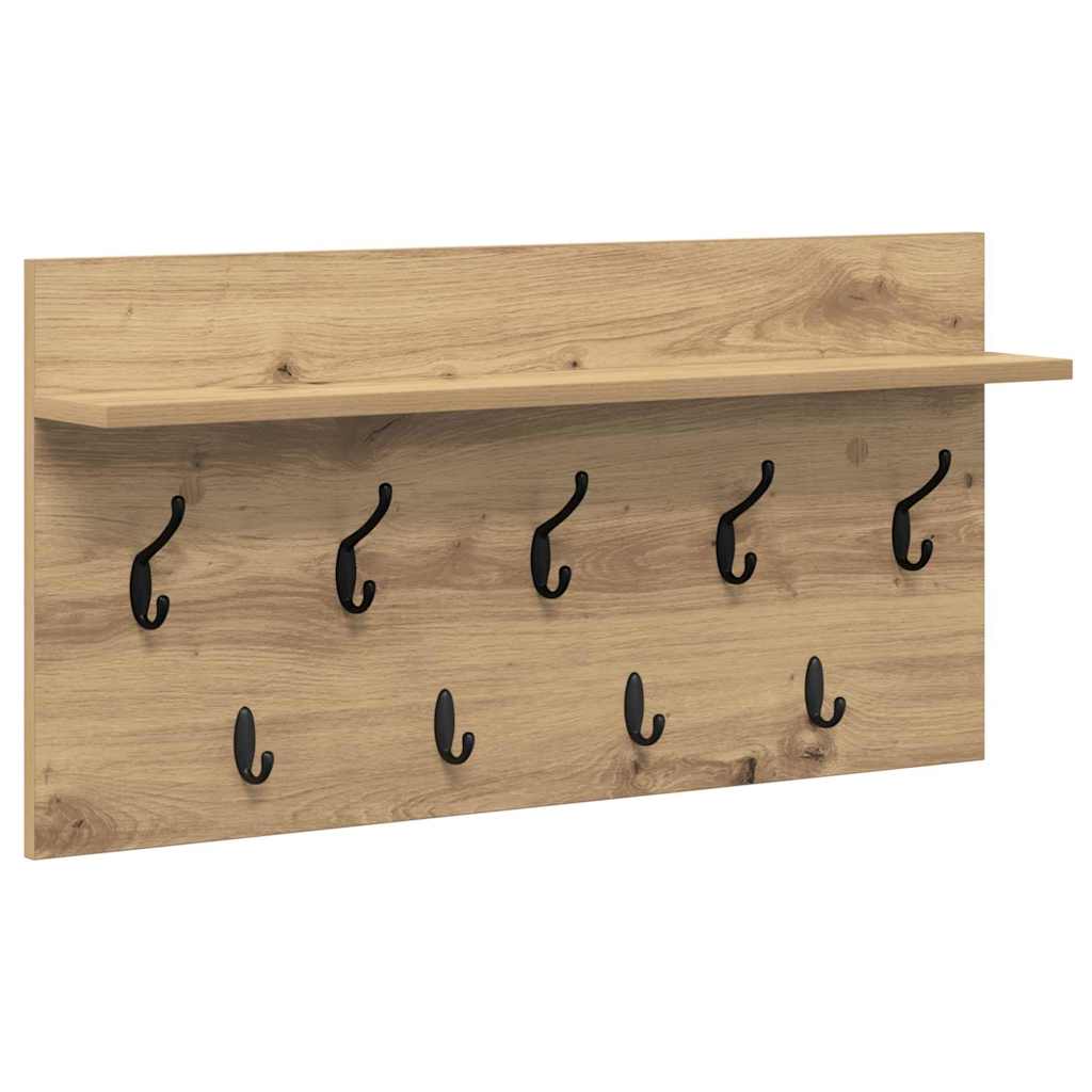 Vegghengt kleshenger artisan eik 80 x 40 x 12 cm Konstruert tre