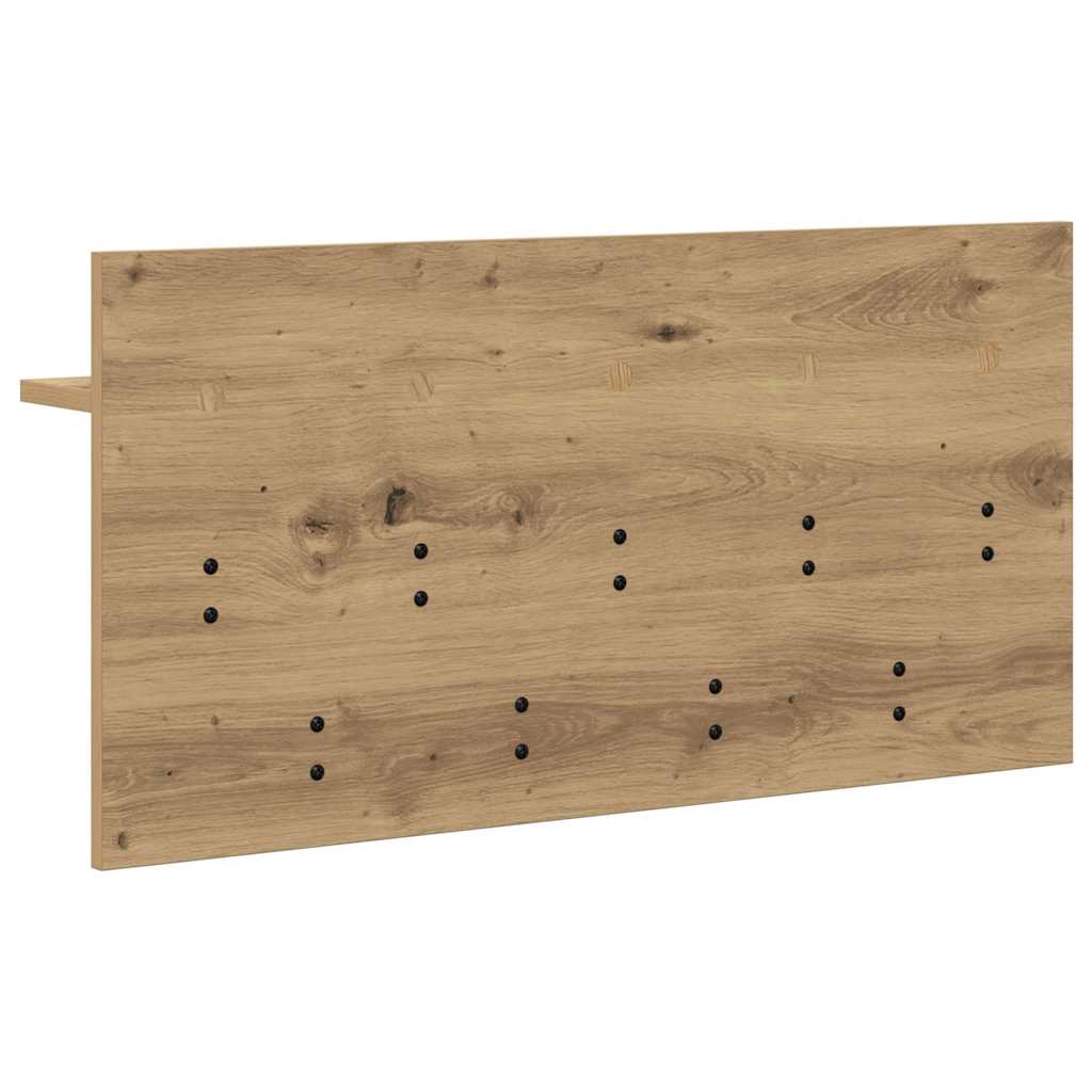 Vegghengt kleshenger Veggmontert Artisan Eik 80 x 40 x 12 cm