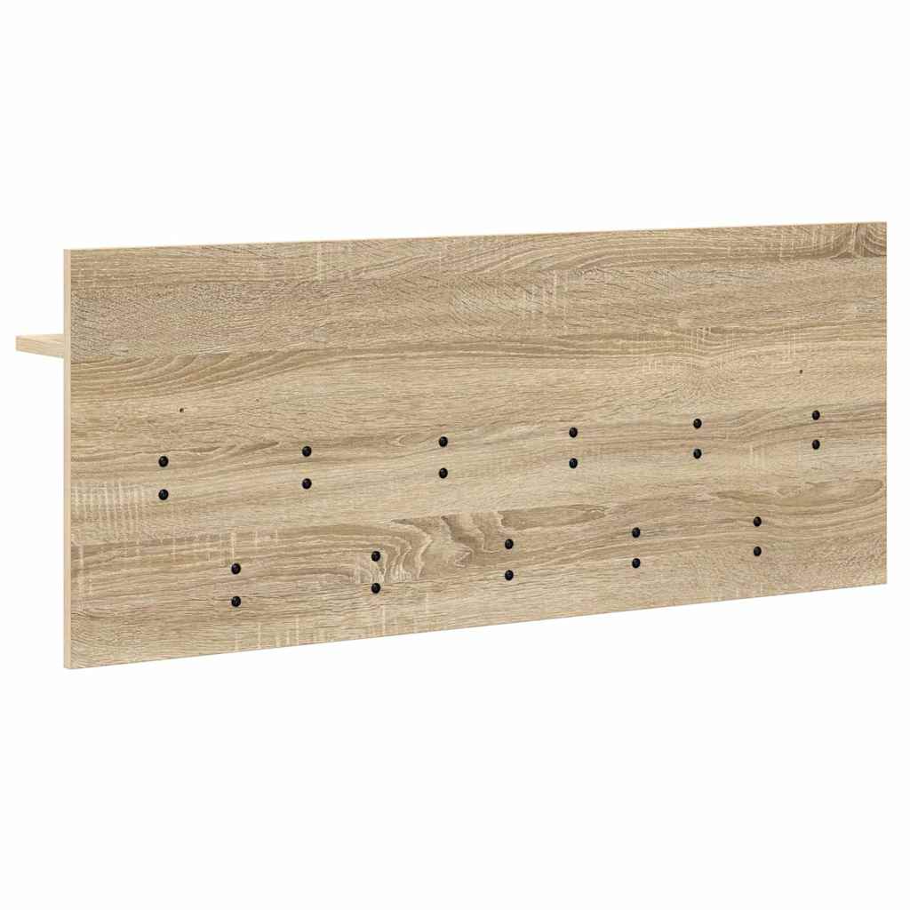 Vegghengt kleshenger Sonoma eik 100 x 40 x 12 cm Konstruert tre