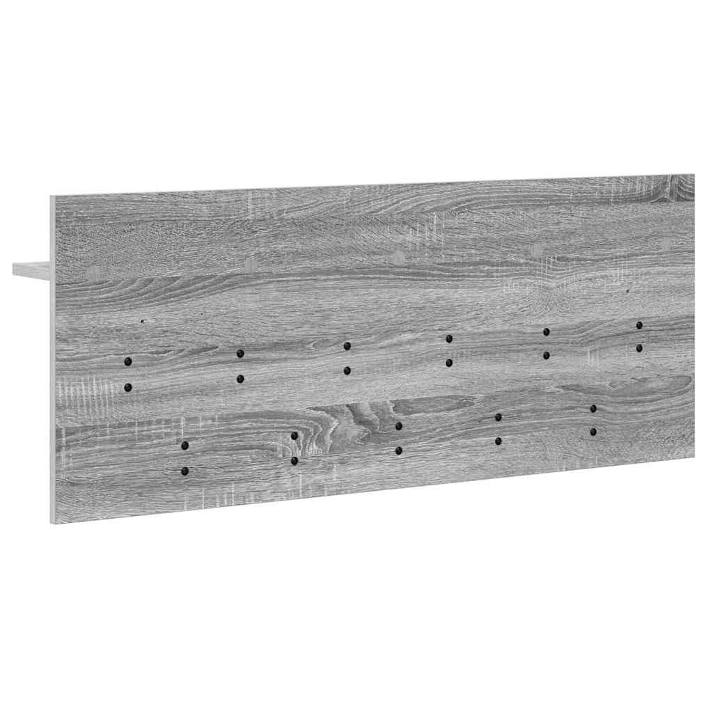 Vegghengt kleshenger Veggmontert Grå Sonoma 100 x 40 x 12 cm