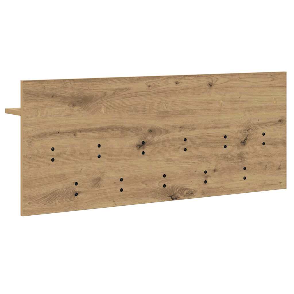 Vegghengt kleshenger Veggmontert Artisan Eik 100 x 40 x 12 cm