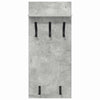Vegghengt kleshenger Betonggrå 90 x 40 x 10 cm Konstruert tre