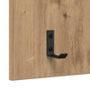 Vegghengt kleshenger artisan eik 90 x 40 x 10 cm Konstruert tre