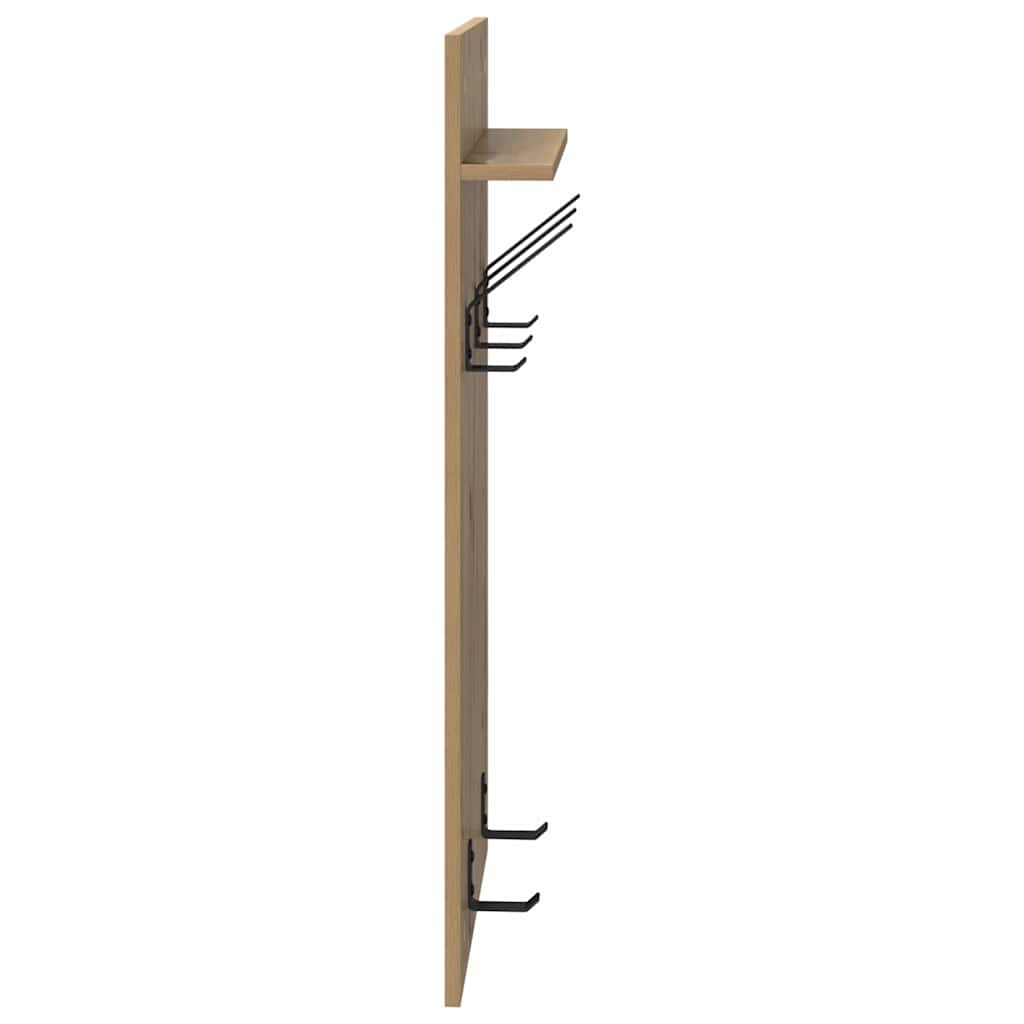 Vegghengt kleshenger artisan eik 90 x 40 x 10 cm Konstruert tre