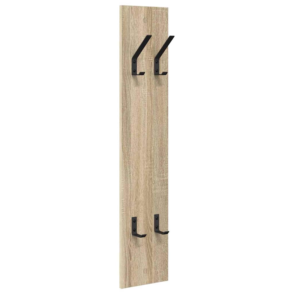 Vegghengt kleshenger Veggmontert Sonoma eik 20 x 1,5 x 100 cm