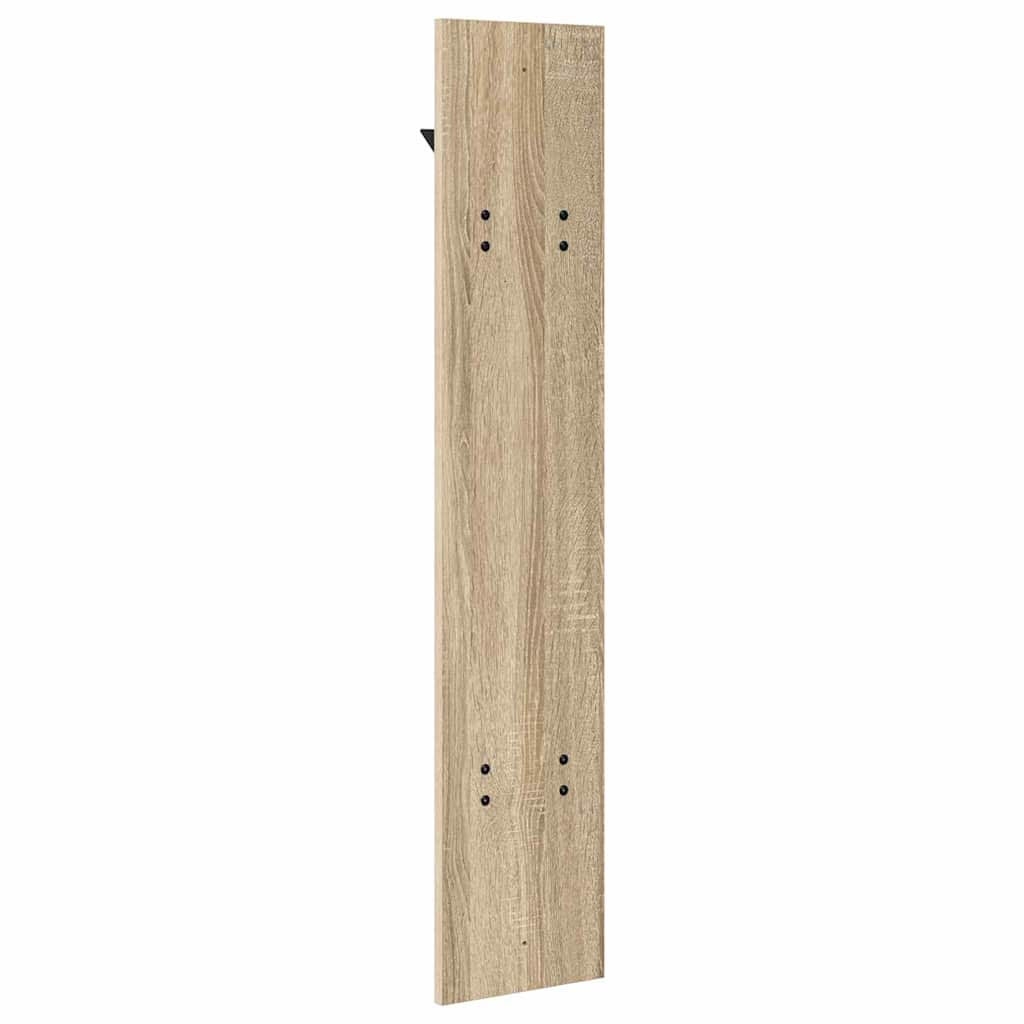 Vegghengt kleshenger Veggmontert Sonoma eik 20 x 1.5 x 100 cm