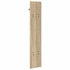 Vegghengt kleshenger Veggmontert Sonoma eik 20 x 1.5 x 100 cm