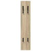 Vegghengt kleshenger Veggmontert Sonoma eik 20 x 1.5 x 100 cm