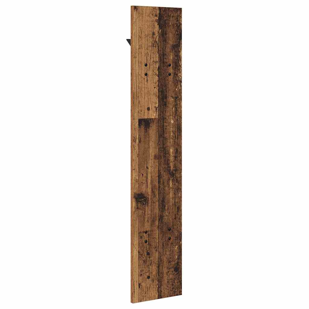 Vegghengt kleshenger Veggmontert Gammelt tre 20 x 1.5 x 100 cm