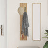 Vegghengt kleshenger Veggmontert artisan eik 20 x 1.5 x 100 cm