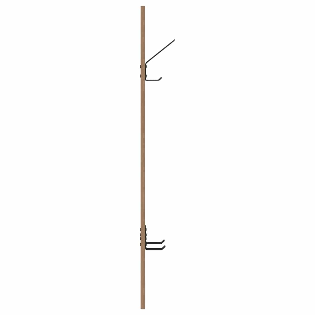 Vegghengt kleshenger Veggmontert artisan eik 20 x 1.5 x 100 cm
