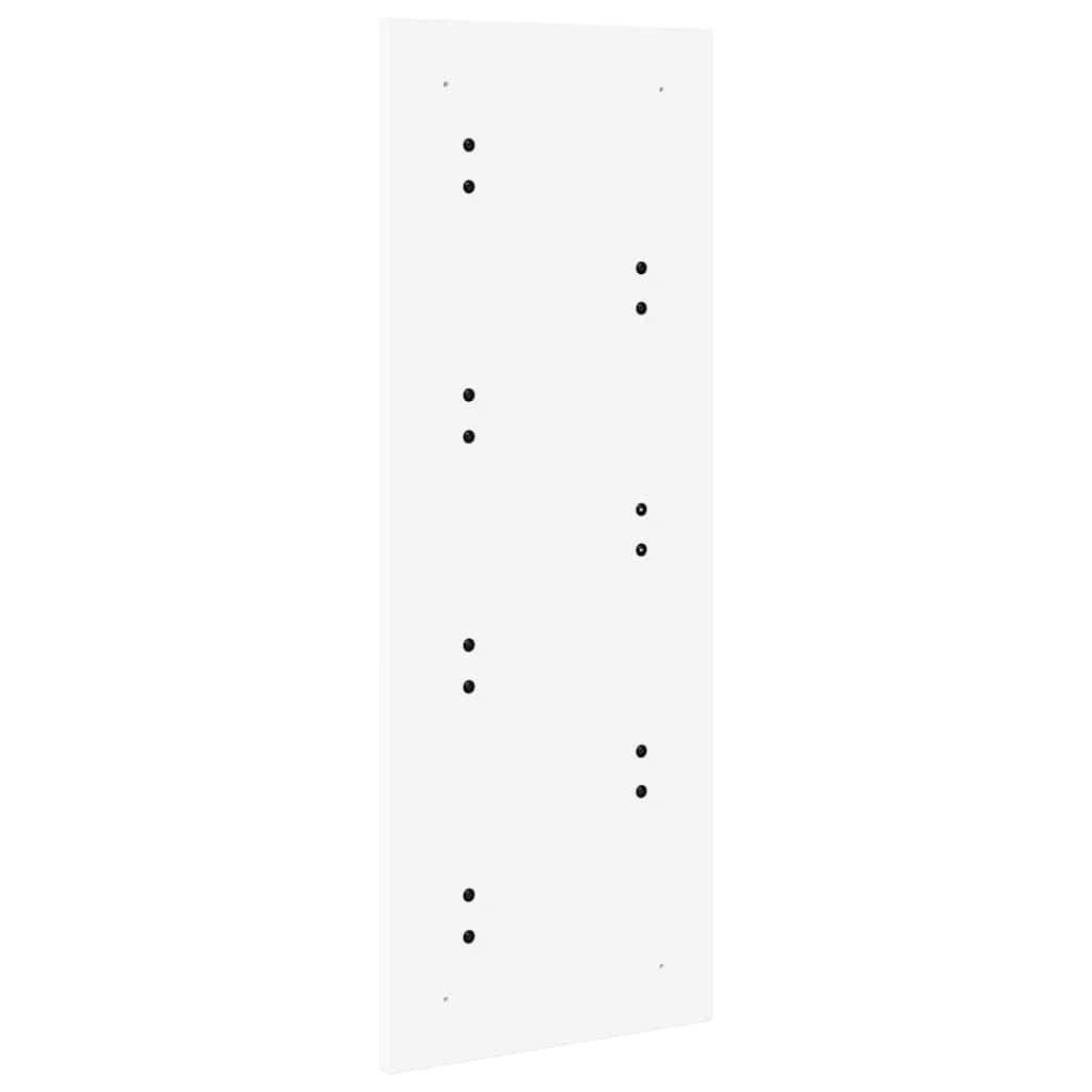Vegghengt kleshenger Hvit 30 x 1.5 x 80 cm Konstruert tre