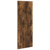 Vegghengt kleshenger Røkt eik 30 x 1.5 x 80 cm Konstruert tre