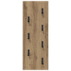 Vegghengt kleshenger Veggmontert artisan eik 30 x 1.5 x 80 cm