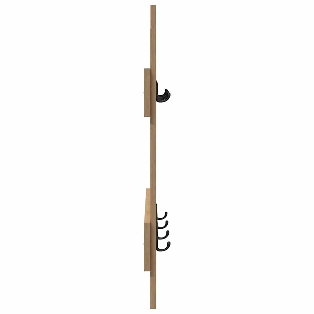 Vegghengt kleshenger Artisan Eik 60 x 3 x 82 cm Konstruert tre