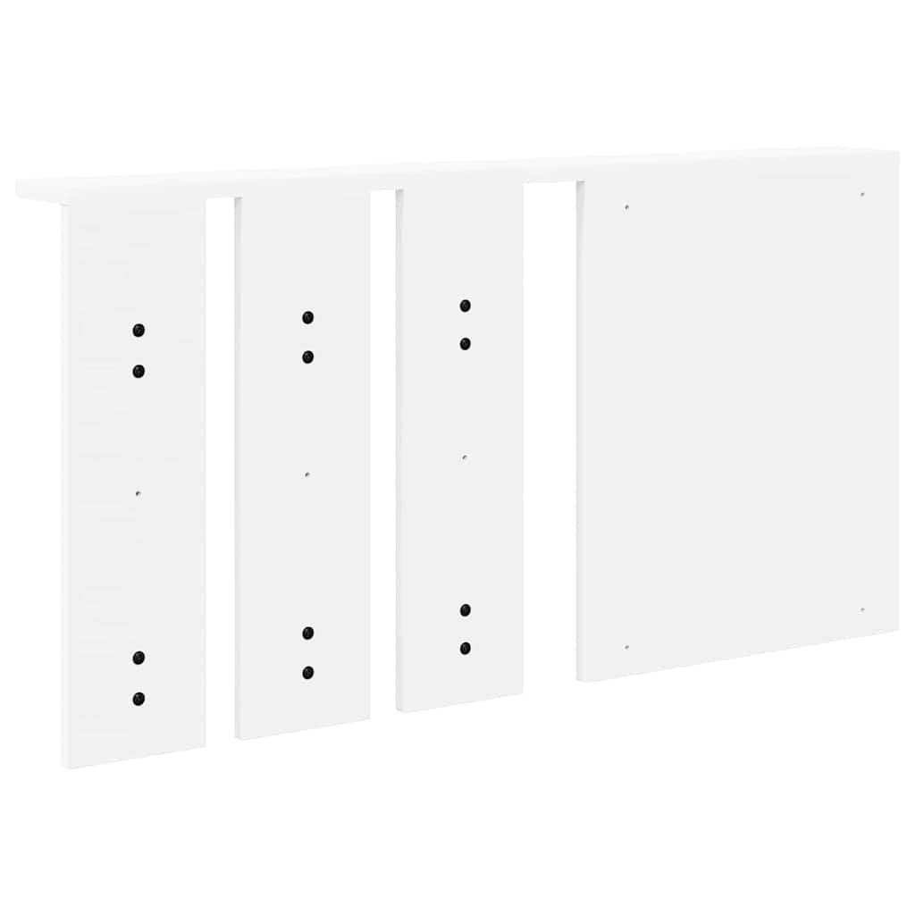 Vegghengt kleshenger Hvit 85 x 10 x 45 cm Konstruert tre
