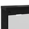Vegghengt kleshenger Svart eik 85 x 10 x 45 cm Konstruert tre