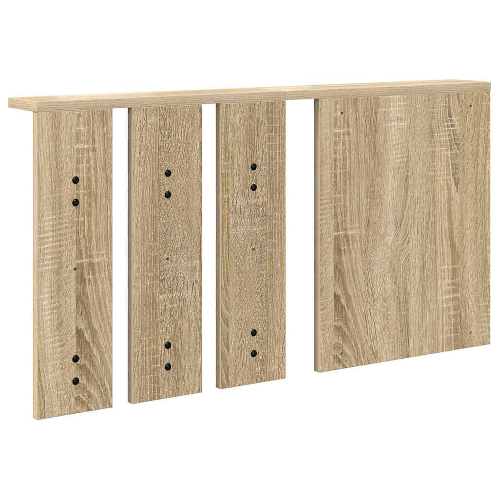 Vegghengt kleshenger Sonoma eik 85 x 10 x 45 cm Konstruert tre