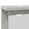 Vegghengt kleshenger Betonggrå 85 x 10 x 45 cm Konstruert tre