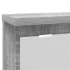Vegghengt kleshenger Grå sonoma 85 x 10 x 45 cm Konstruert tre