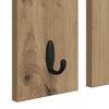 Vegghengt kleshenger artisan eik 85 x 10 x 45 cm Konstruert tre