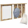 Vegghengt kleshenger artisan eik 85 x 10 x 45 cm Konstruert tre